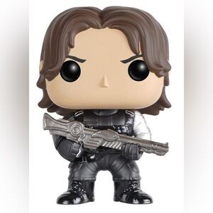 marvel captain america winter soldier #129 - funko pop!